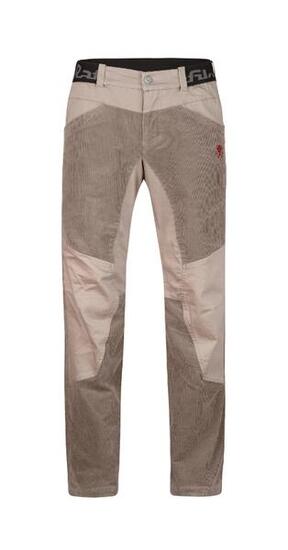 Pantalone uomo Rafiki Ledge marrone in cotone elasticizzato