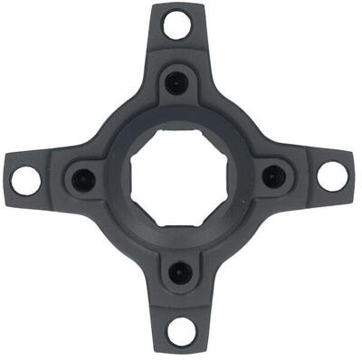 Miranda crank spider 55 mm/104 mm brose boost 4 arm alu zwart