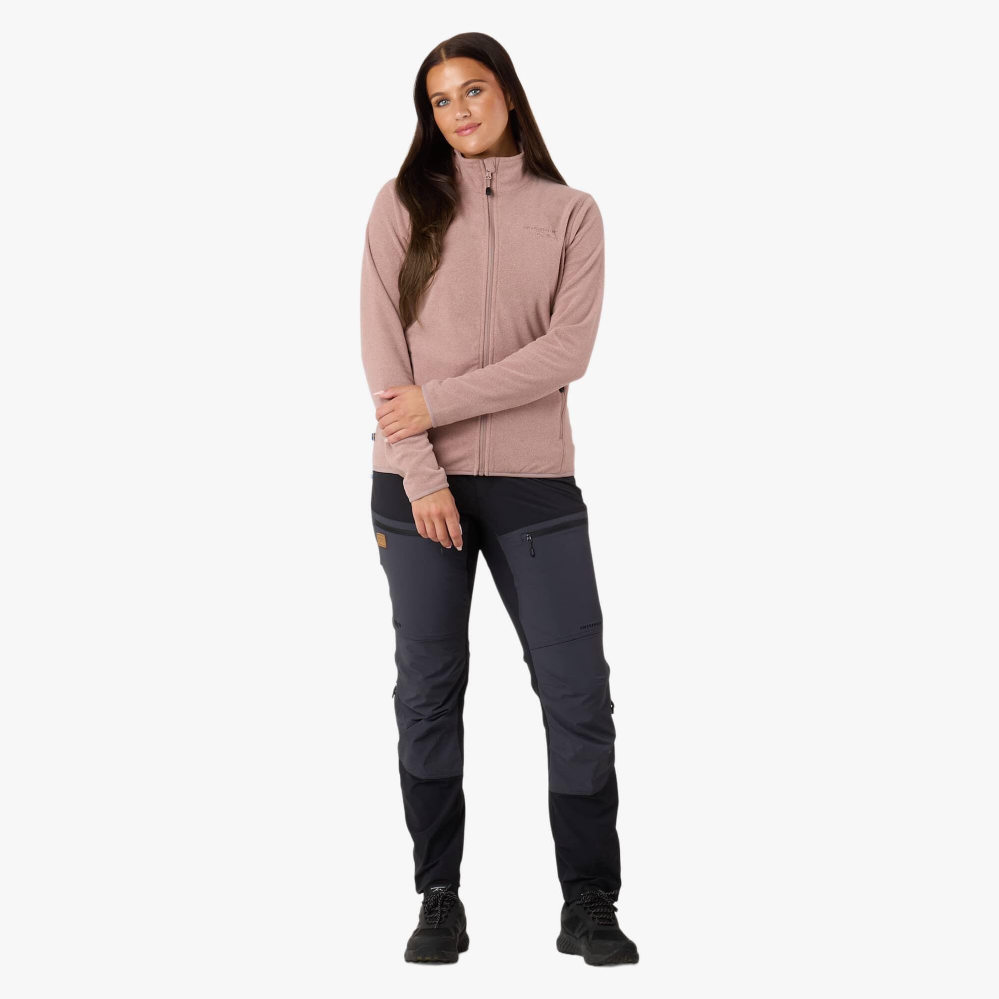 Veste polaire randonnée femme flc_fullzip Stryn 3/6