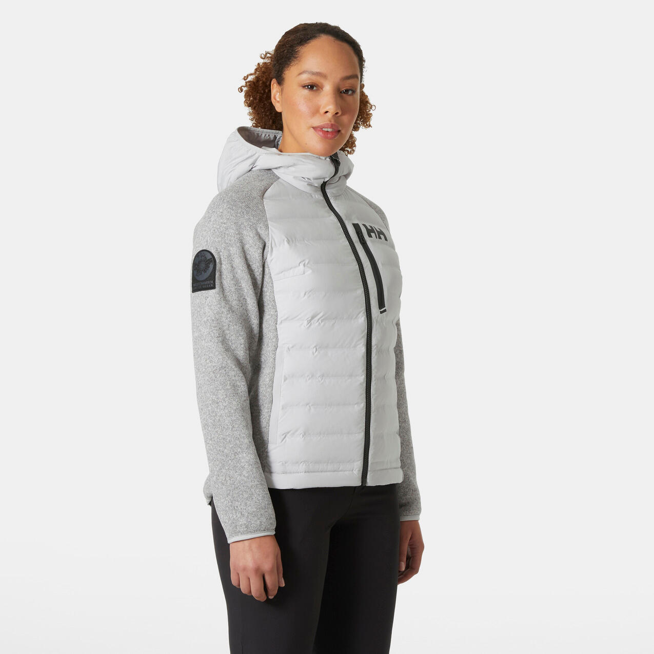 Casaco com capuz isolante para mulher Helly Hansen Arctic Ocean Hybrid 2/7