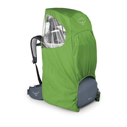 Housse pluie Osprey Poco Electric Lime 150D ripstop imperméable réfléchissante