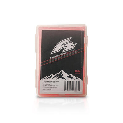 F2 Snowboard Zubehör Snowboard Ski Wachs -5 bis 0°C 250g Rot