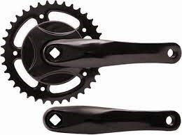 TORMINO Crank Set 38T Spieloos 150 mm