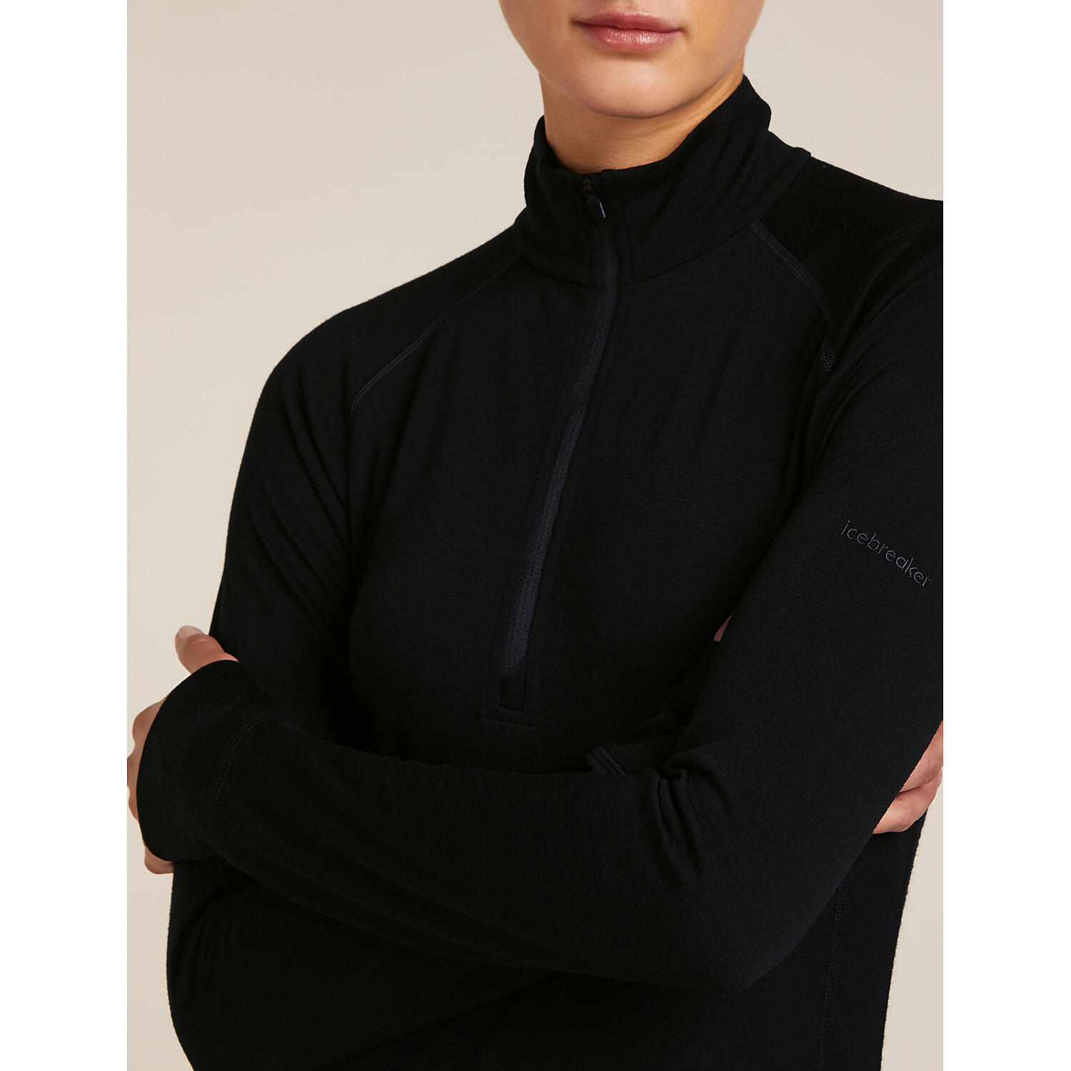 Damen Unterhemd Wo Merino 200 ZoneKnit LS Half 5/7