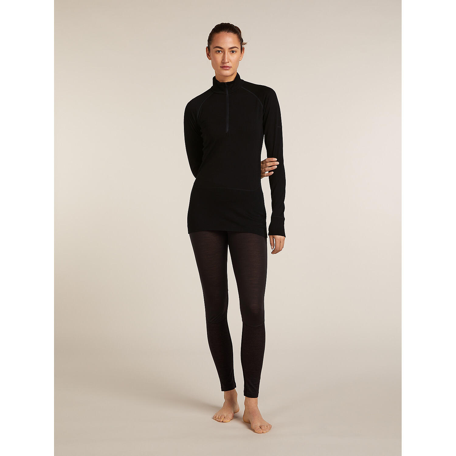 Damen Unterhemd Wo Merino 200 ZoneKnit LS Half 4/7