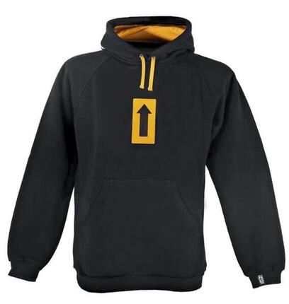 Singing Rock Hoodie Unisex, Kletter-Schnitt, Baumwollmix, große Kapuze