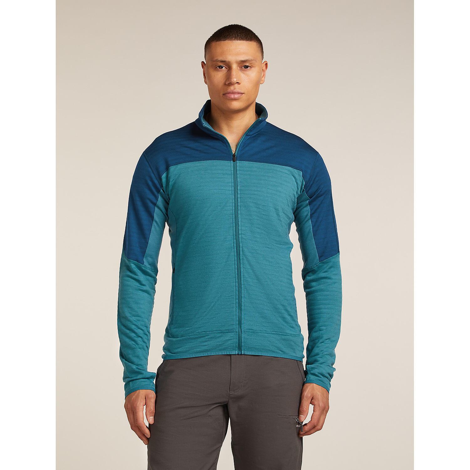 Herren Longsleeve Merino Blend 300 RealFleece De 2/7