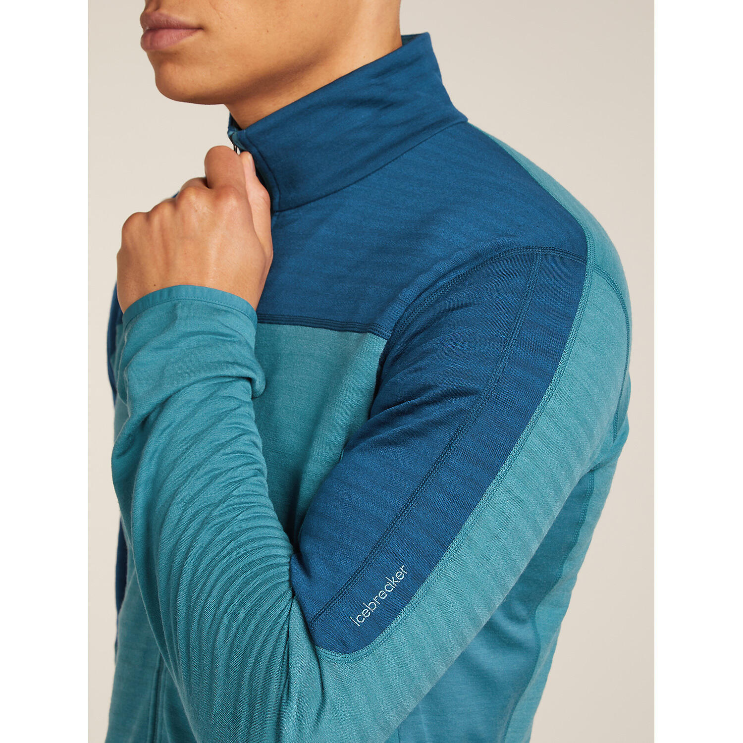 Herren Longsleeve Merino Blend 300 RealFleece De 5/7