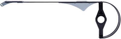 Hebie -Kettenbildschirm 38tds 180 mm 0394 Alu Black