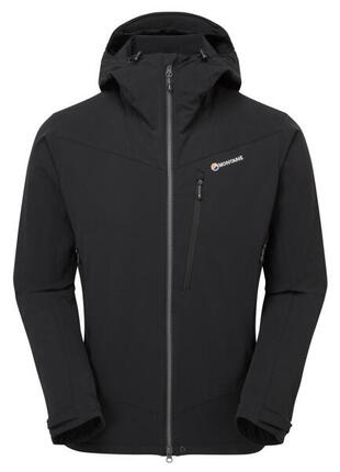 Veste softshell Montane Dyno LT noir XL avec capuche casque