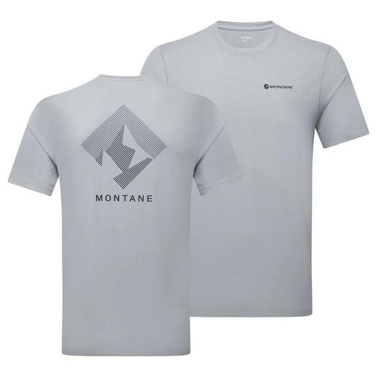 T-shirt homme Montane Alhena Mountain drirelease méro laine léger