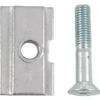ESGE F20 Adapter Plate with M10 Bolt — converts 30 mm frame to 20 mm.