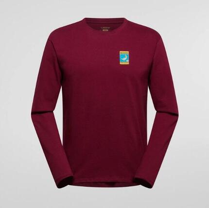 T-shirt manches longues La Sportiva Moon Climb 100% coton bio 220 g loose fit