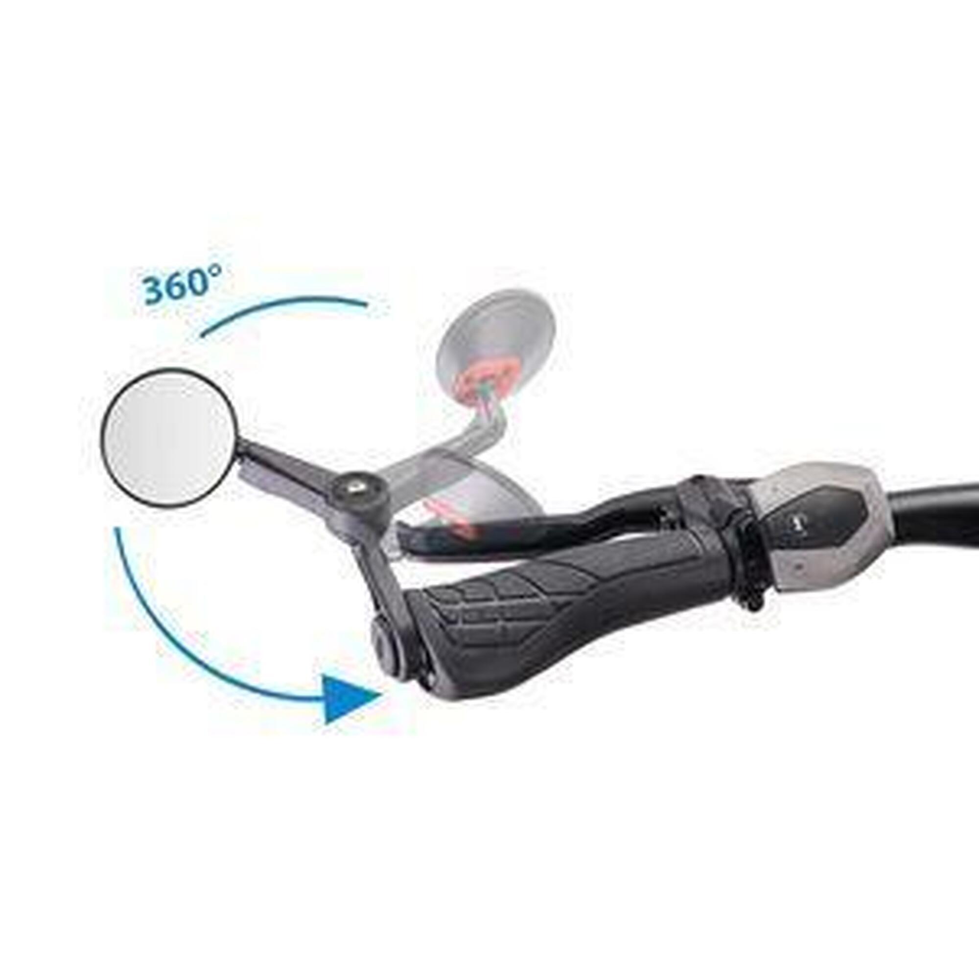 Składane lusterko Krampe KF Mini z wtyczką - Wagelaar