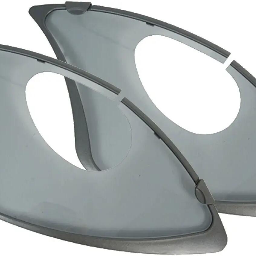 Hesling jacket protectors for 28-inch bikes, grey-transparent, set of 2