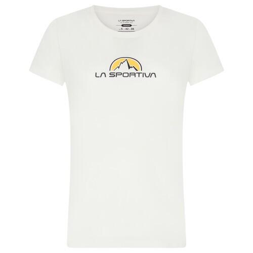 La Sportiva - T‑shirt Femme La Sportiva Brand Tee Coton Bio - T-shirt Manches Courtes - Blanc - Decathlon