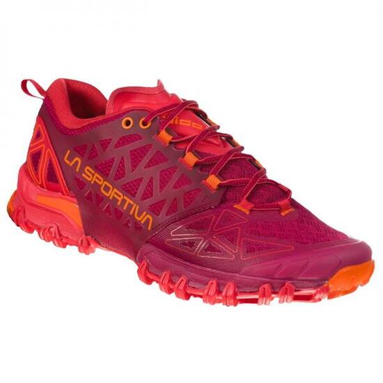 La Sportiva Bushido II Damen Trail-Laufschuh Garnet 37,5 Sohle FriXion AT
