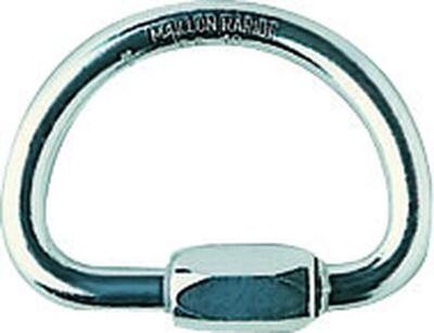 Schnellglied Petzl Halbkreis aus Aluminium Ø10 mm Schraube EN362 25 kN