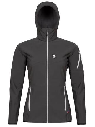 Veste softshell femme High Point Atom 2.0 noir capuche integrated