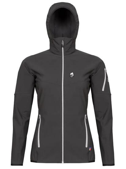Veste softshell femme High Point Atom 2.0 noir capuche integrated
