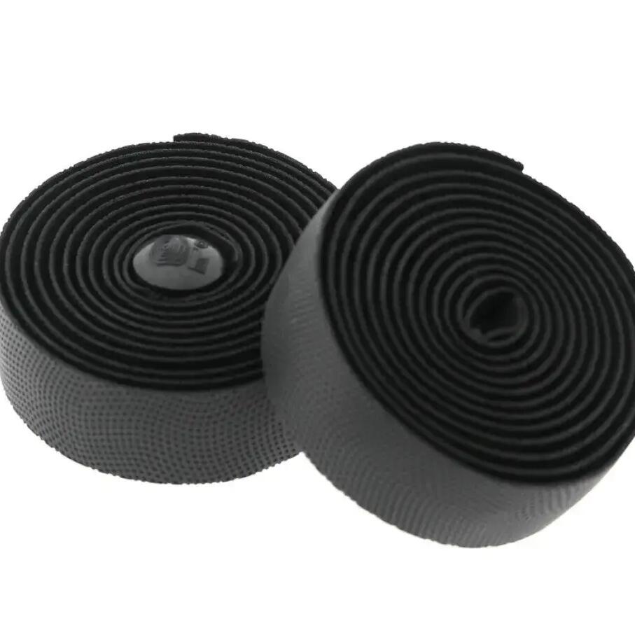 Tecora High-Quality Bicycle Handlebar Tape - 200cm Black
