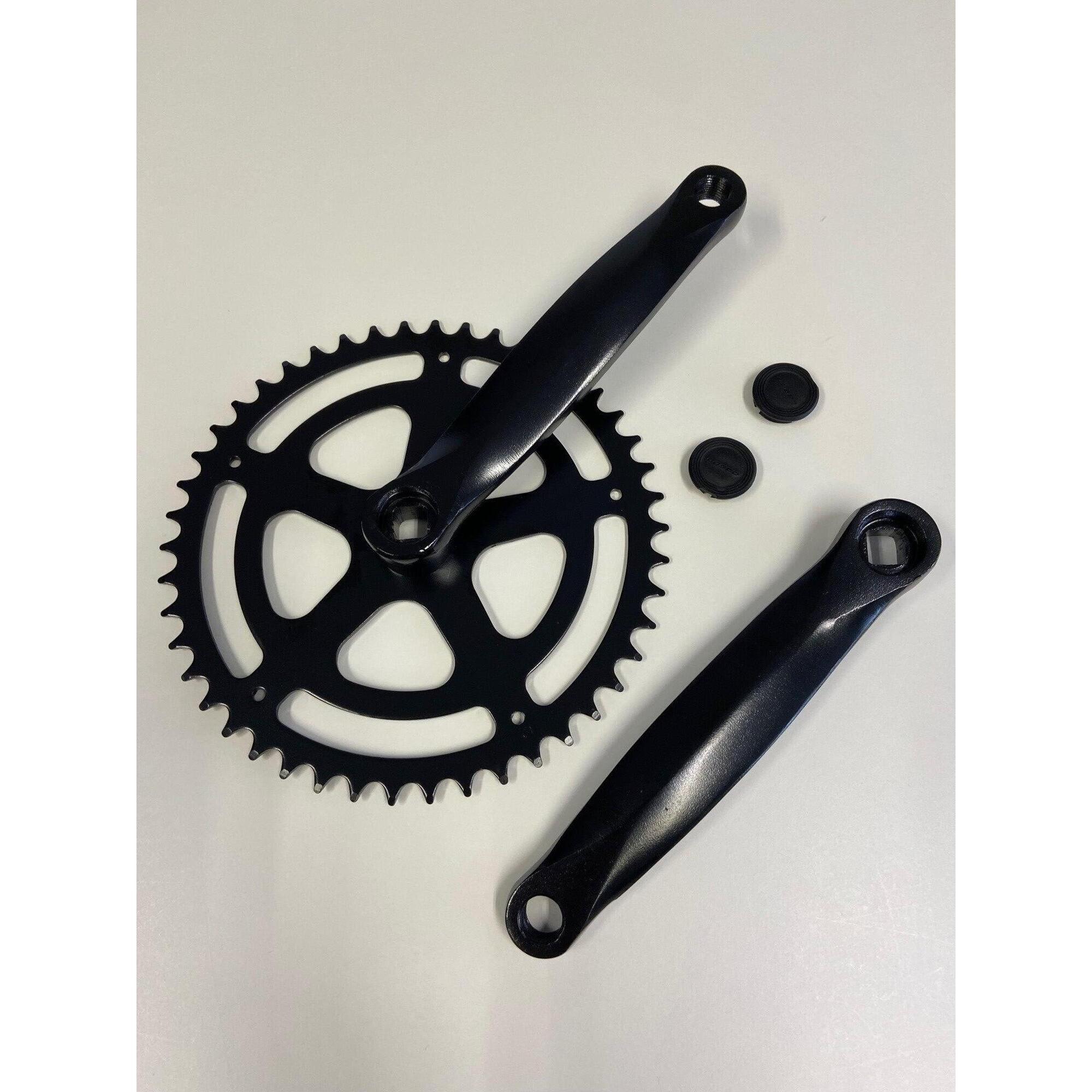 Zs - Ein Verlag Der Edel Verlagsgruppe - Crank Set 46t 170 Alu Black - Pédalier - Noir - Decathlon