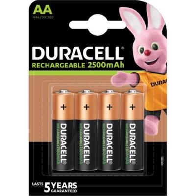 Duracell Recharge Ultra AA 4 pack 2500 mAh.