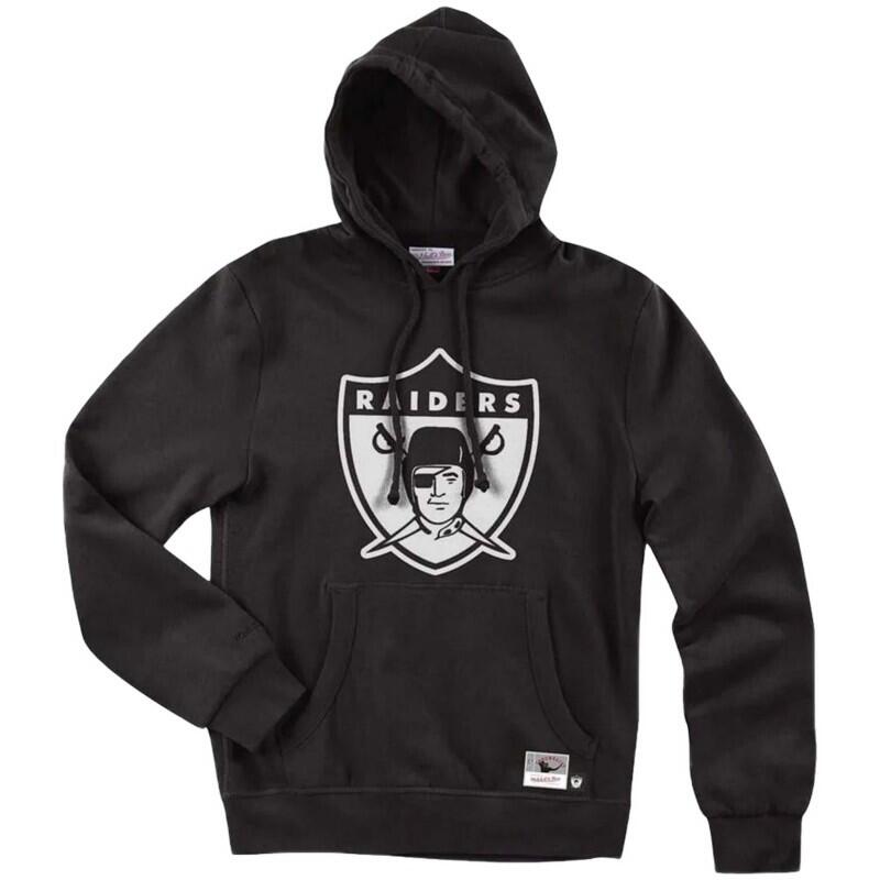 MITCHELL & NESS Felpa con cappuccio Oakland Raiders