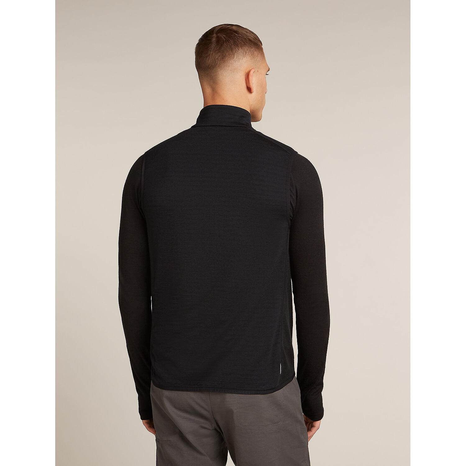Herren Longsleeve Merino Blend 300 RealFleece De 3/7