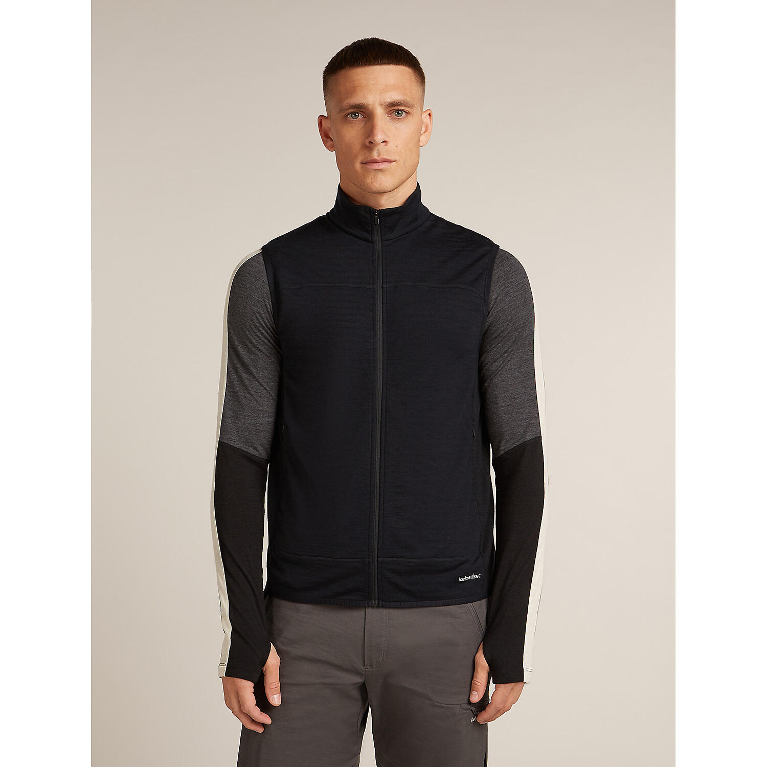 Herren Longsleeve Merino Blend 300 RealFleece De 2/7