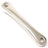 Hzb Kurbel links BSA Silber Aluminium 170 mm