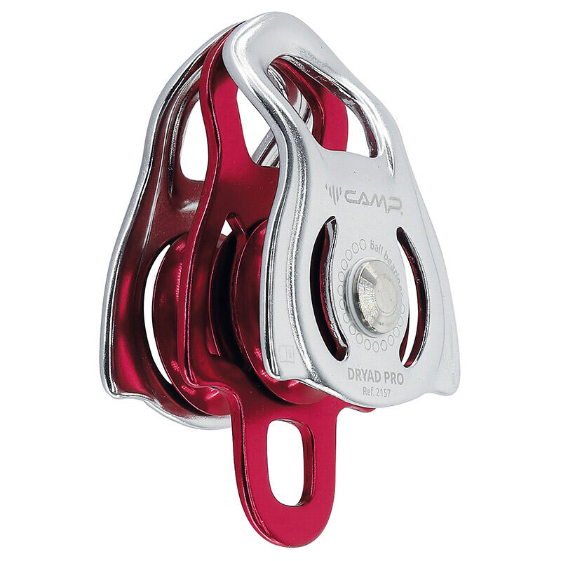 C.a.m.p - Poulie Double Camp Dryad Pro (rouleaux) Aluminium Étanche 13 Mm - Mousqueton D'Escalade - Rouge - No Size - Decathlon