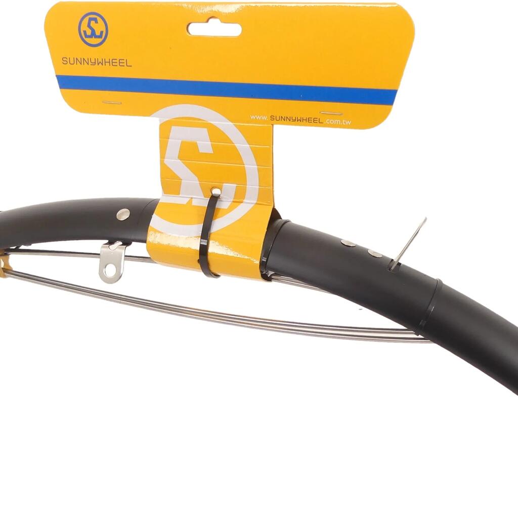 Sunnywhe Front Mudguard 28" Plastic 45 mm – Matte Black.