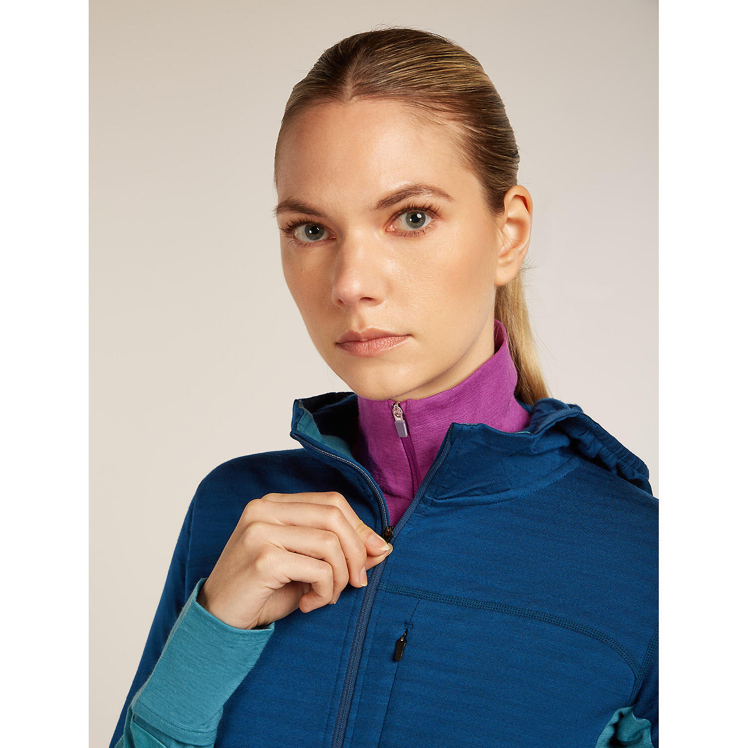 Damen Longsleeve Wo Merino Blend 300 RealFleece 6/7