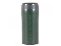 Mug isotherme Lifeventure acier inox vert double paroi anti-fuite