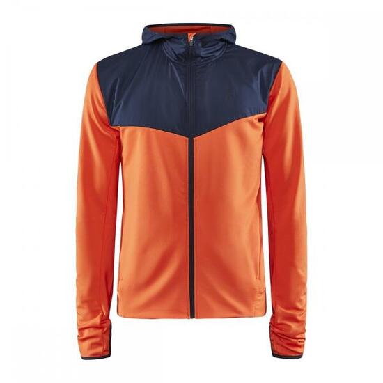 Sweat technique homme CRAFT ADV Charge XL orange respirant séchage rapide
