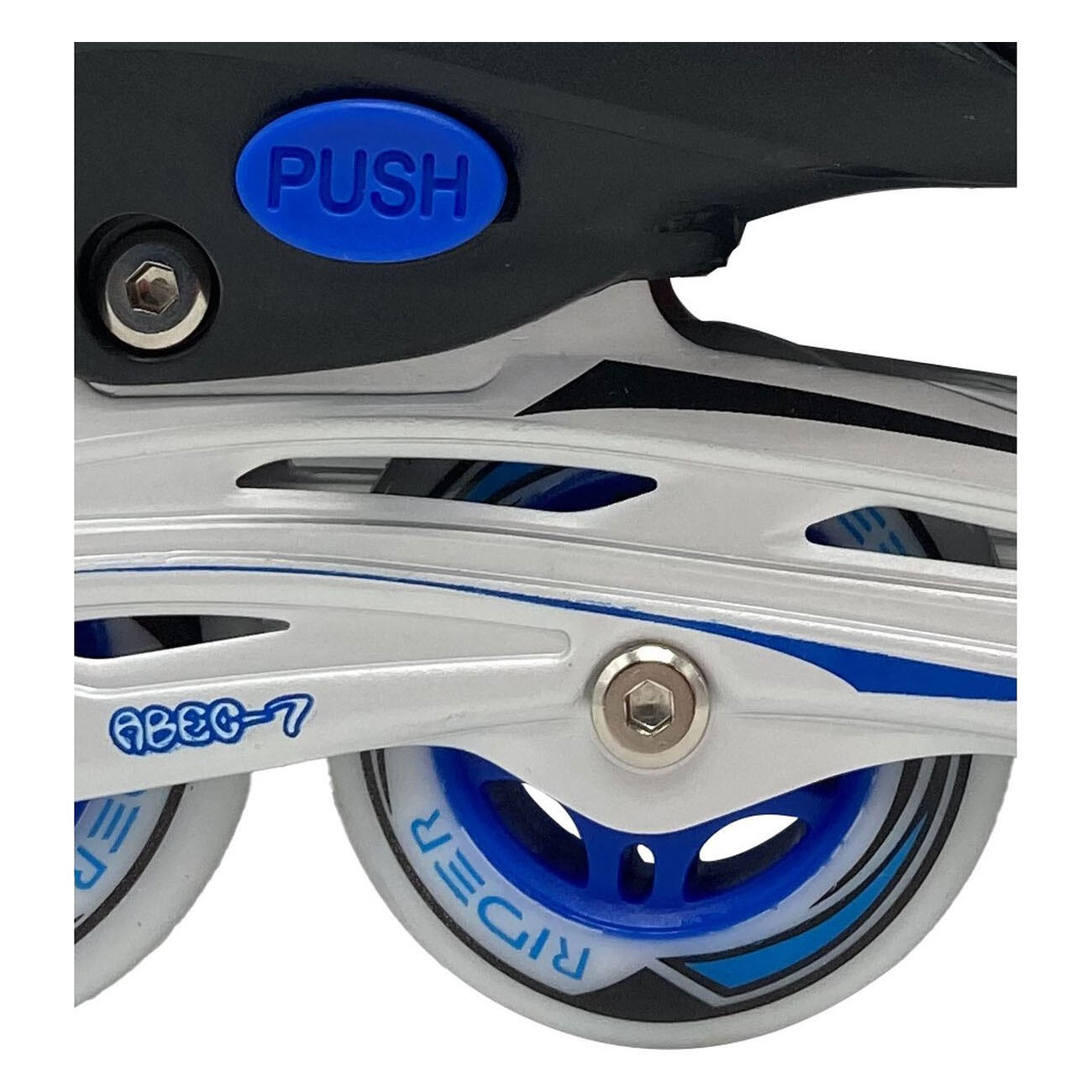 Inline-Skates Blau/Schwarz, Größe 33-36. 2/6