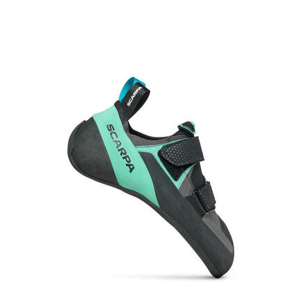 Scarpa Arpia V LV Kletterschuh Shark Aqua – Vibram XS Grip2, Doppelverschluss