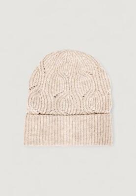 Cappelli Donna ONLAURORA STRUCTURED KNIT BEANIE CC Beige