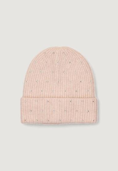 Cappelli Donna ONLKATHERINE KNIT GLITTER BEANIE CC Rosa Cipria