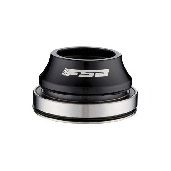 FSA zintegrowane stery 1 1/8–1 1/4" aluminium czarny