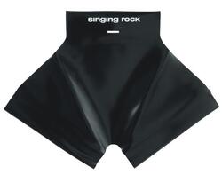 Renfort d'assise canyoning jaune Plastex anti-abrasion compatible harnais