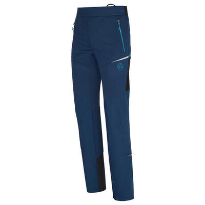 Pantalón hombre impermeable La Sportiva Ikarus Night Blue/Crystal, transpirable