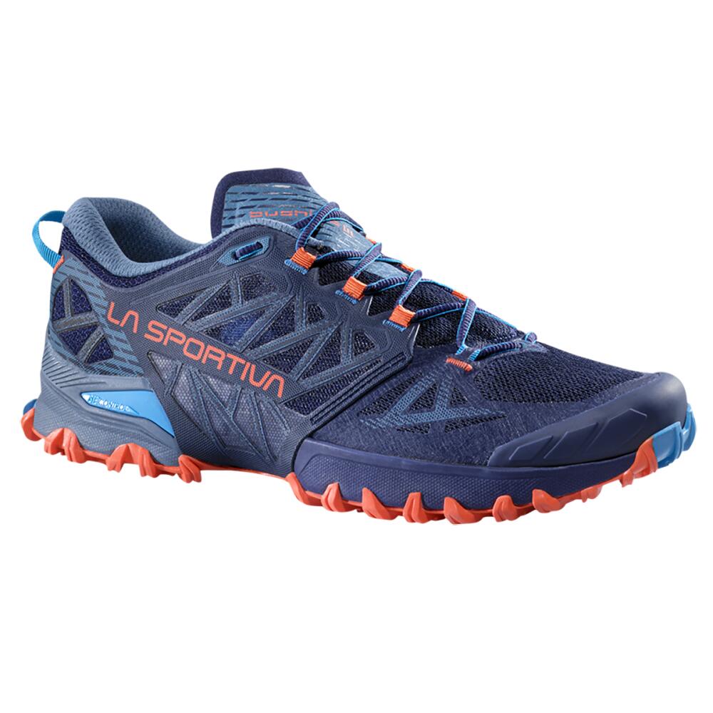 La Sportiva - Chaussures Trail La Sportiva Bushido Iii Homme, Semelle Frixion Red, Stabilité - Chaussures De Sport - Bleu - Decathlon