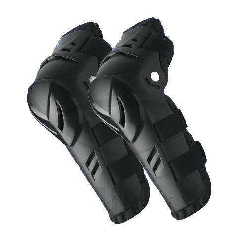 Polisport Devil Set Ginocchiere Junior 800200001 Nero.