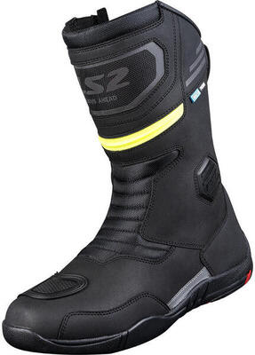 Ls2 laars goby man boots goby man wp black h-v yellow 45