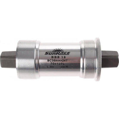 Sunrace bracketas k.lager alu-cup 107mm ital.