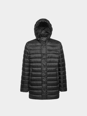 Lange jas met capuchon geox warrens