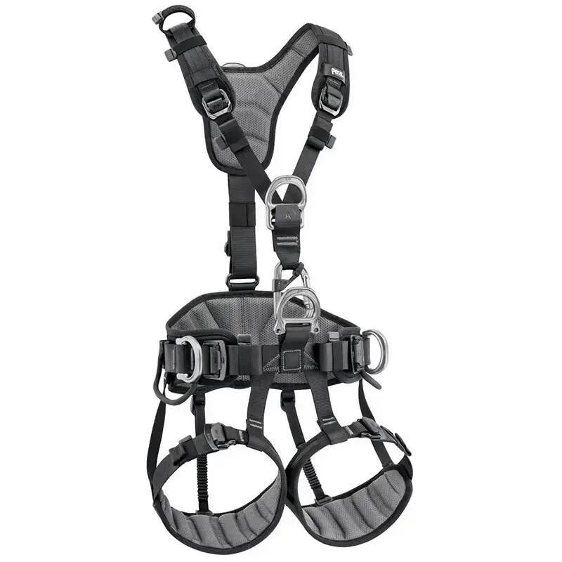 Full Body Harness Petzl AVAO EU T1 Black/Yellow DoubleBack 5 Gear Loops