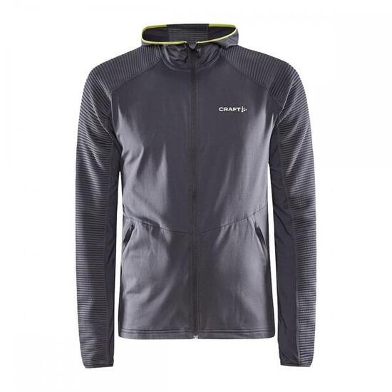 Veste technique CRAFT ADV Hit Zip gris coupe ajustée XL respirante zippée